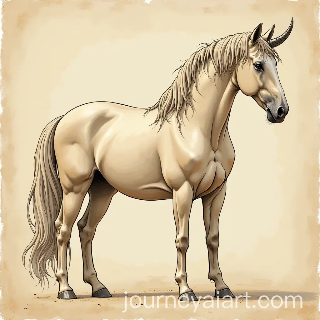 Elegant-SingleHorned-Horse-in-a-Fantasy-Landscape