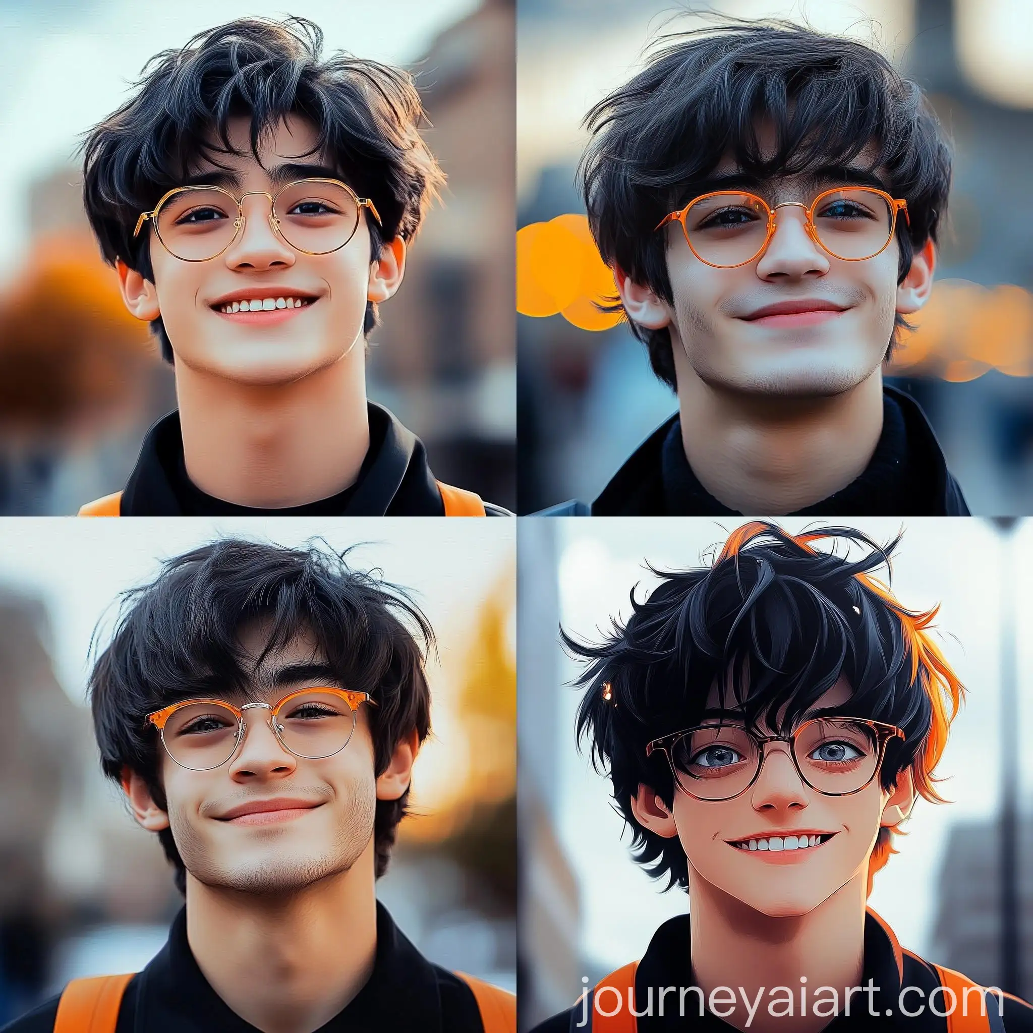 Teenage-Boy-in-College-Uniform-with-Unique-Features-and-Bright-Smile