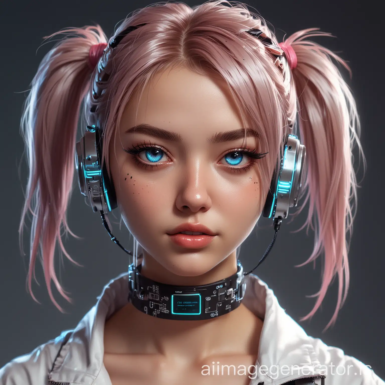 PORTRAIT CYBERPUN GIRL