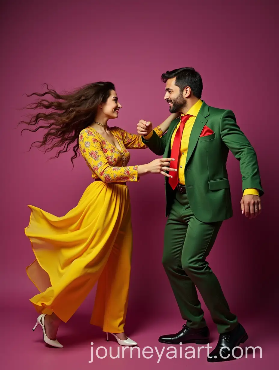 80s-Soviet-Couple-Dancing-in-Bright-Colors-with-Purple-New-Year-Background