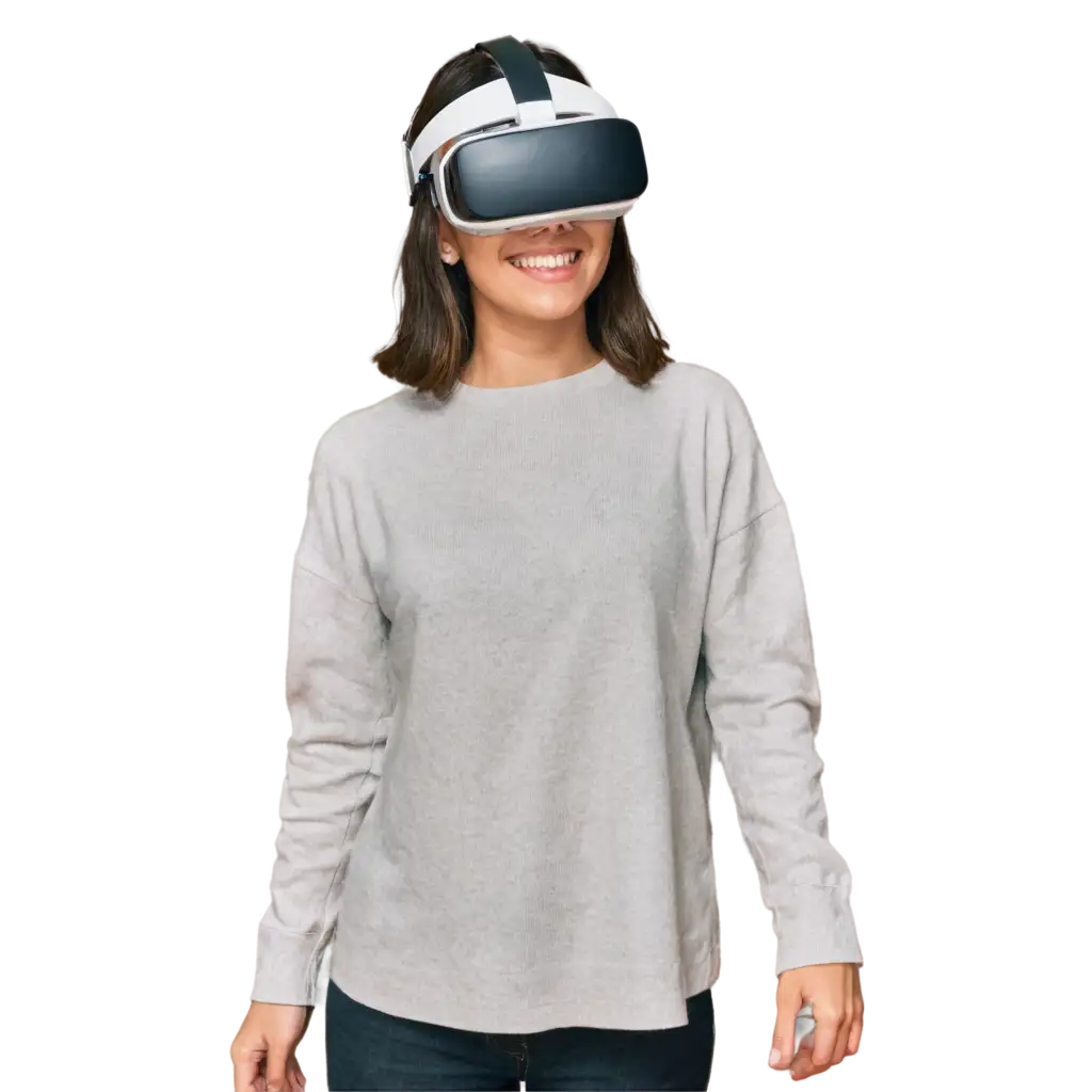 Female-Wearing-VR-Headset-PNG-HighQuality-Image-for-Virtual-Reality-Themes