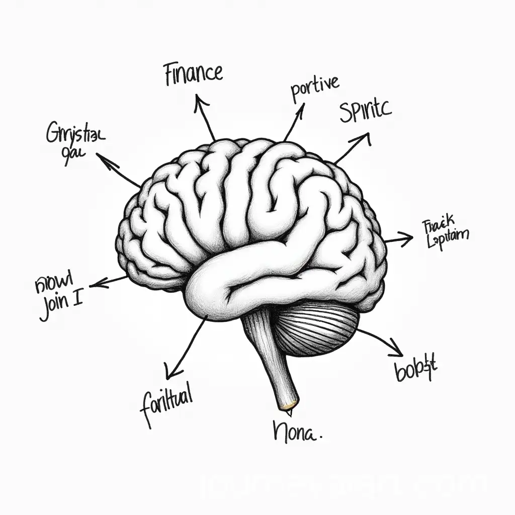 Pencil-Drawing-Mindmap-Brain-with-6-Arrows-Representing-Key-Life-Aspects