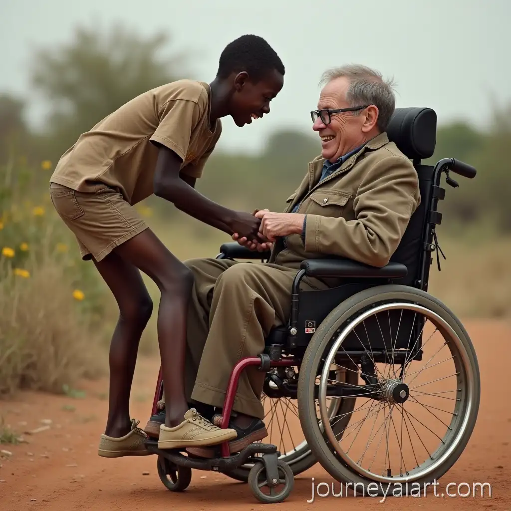 Dynamic-Struggle-Between-Two-Figures-Around-a-Wheelchair-in-an-Urban-Setting