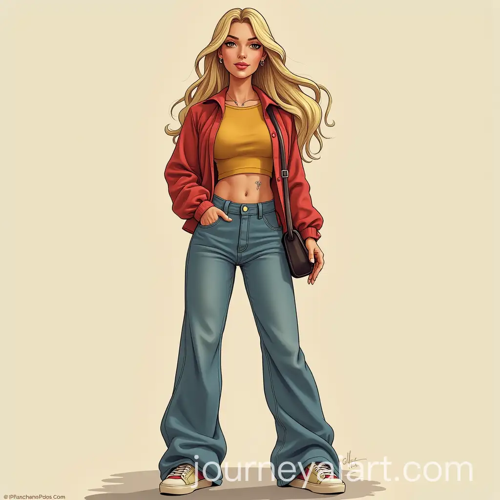 Confident-Stylish-Woman-with-Long-Blonde-Hair-and-SunKissed-Skin