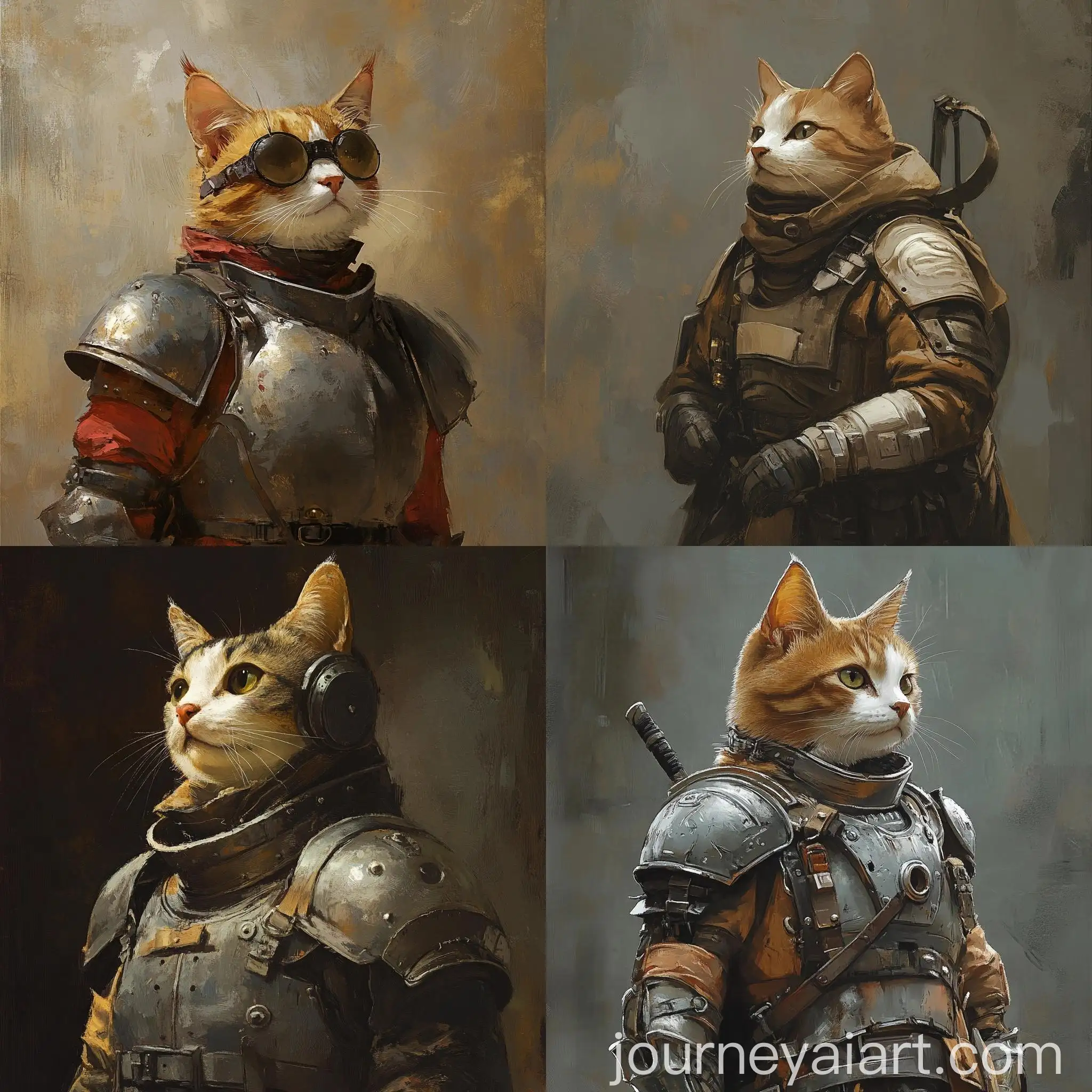 Cat-in-Armor-Fantasy-Art-Illustration