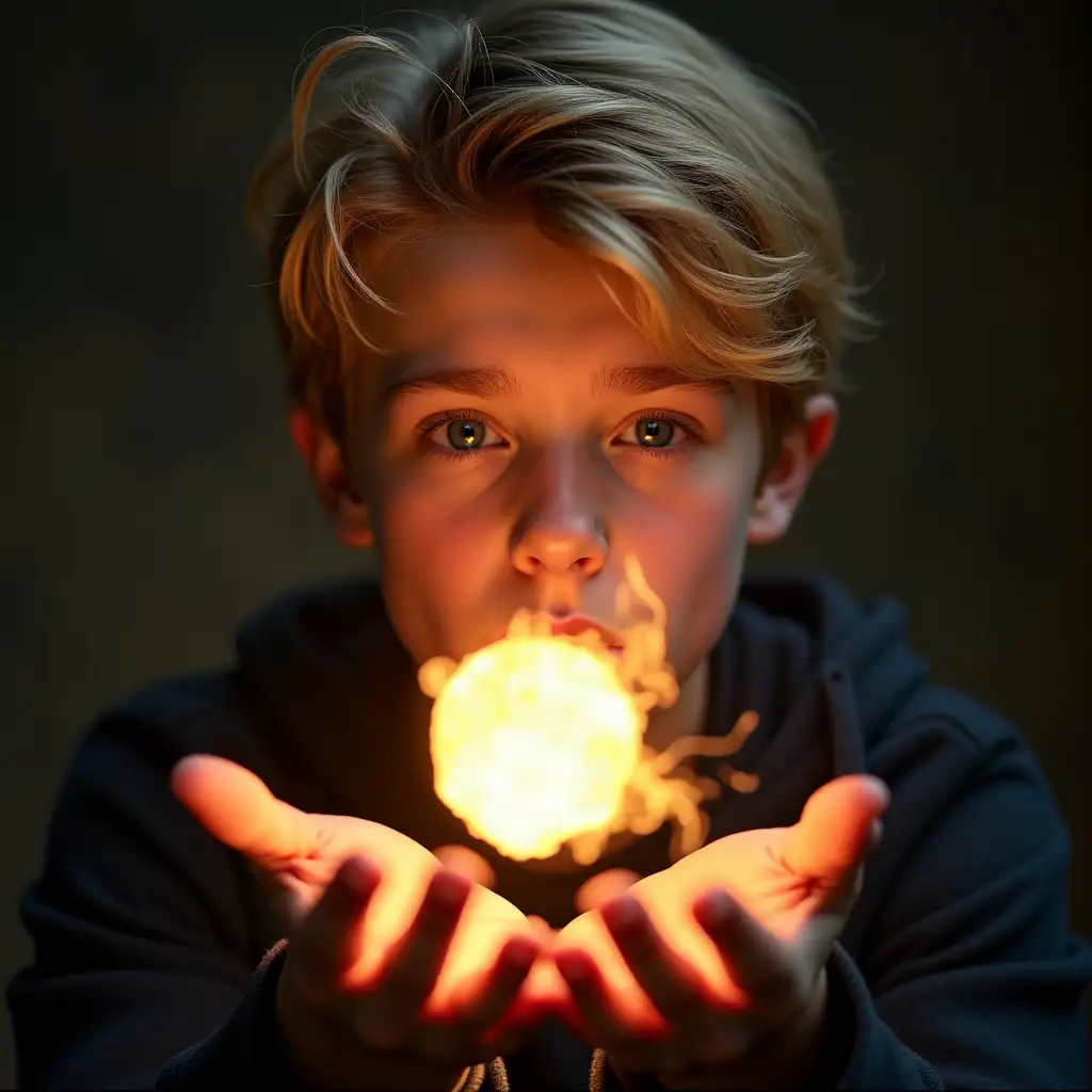 Dynamic-Portrait-of-a-Young-Boy-with-a-Fireball