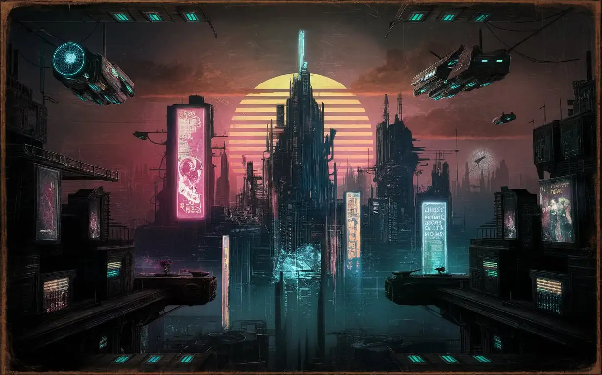 Old-Style-Cyberpunk-Background-Art