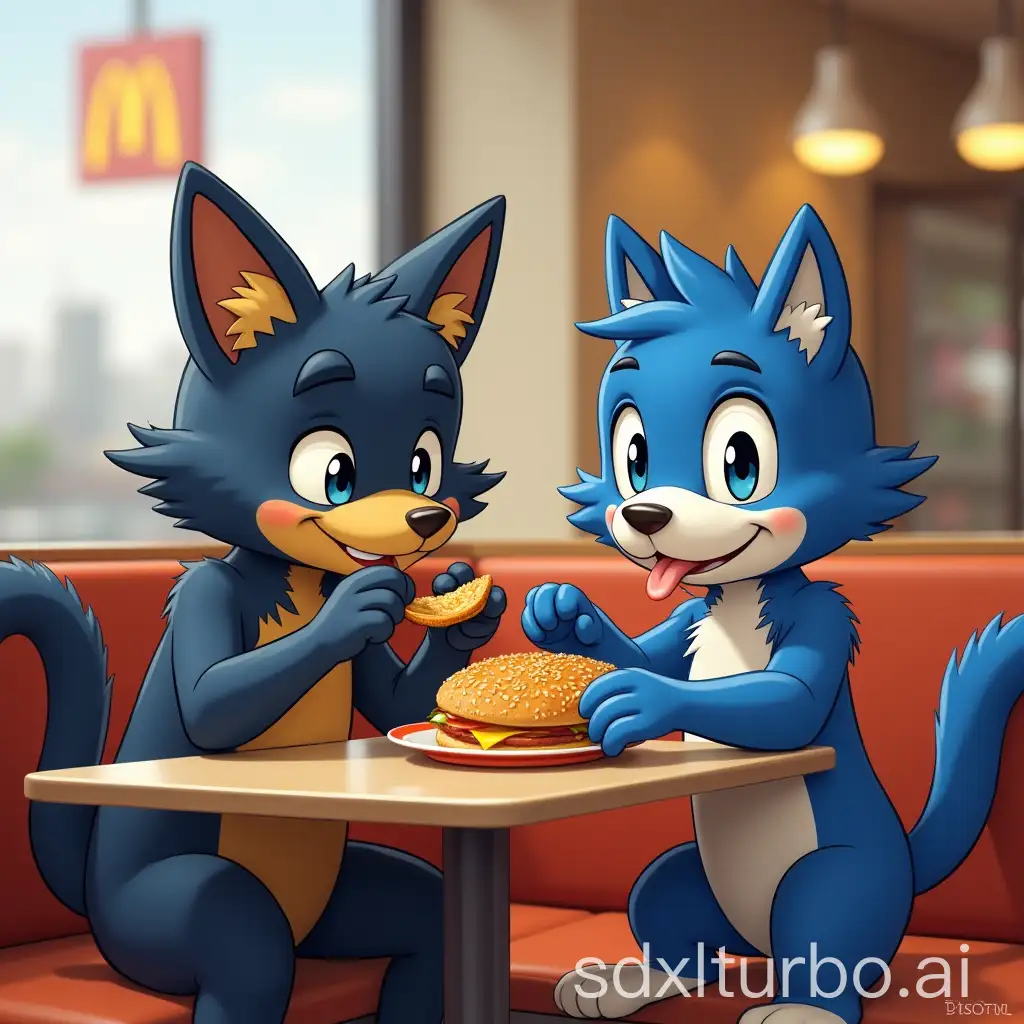 Kobe-Bryant-and-Blue-Cat-Enjoying-a-Meal-at-McDonalds