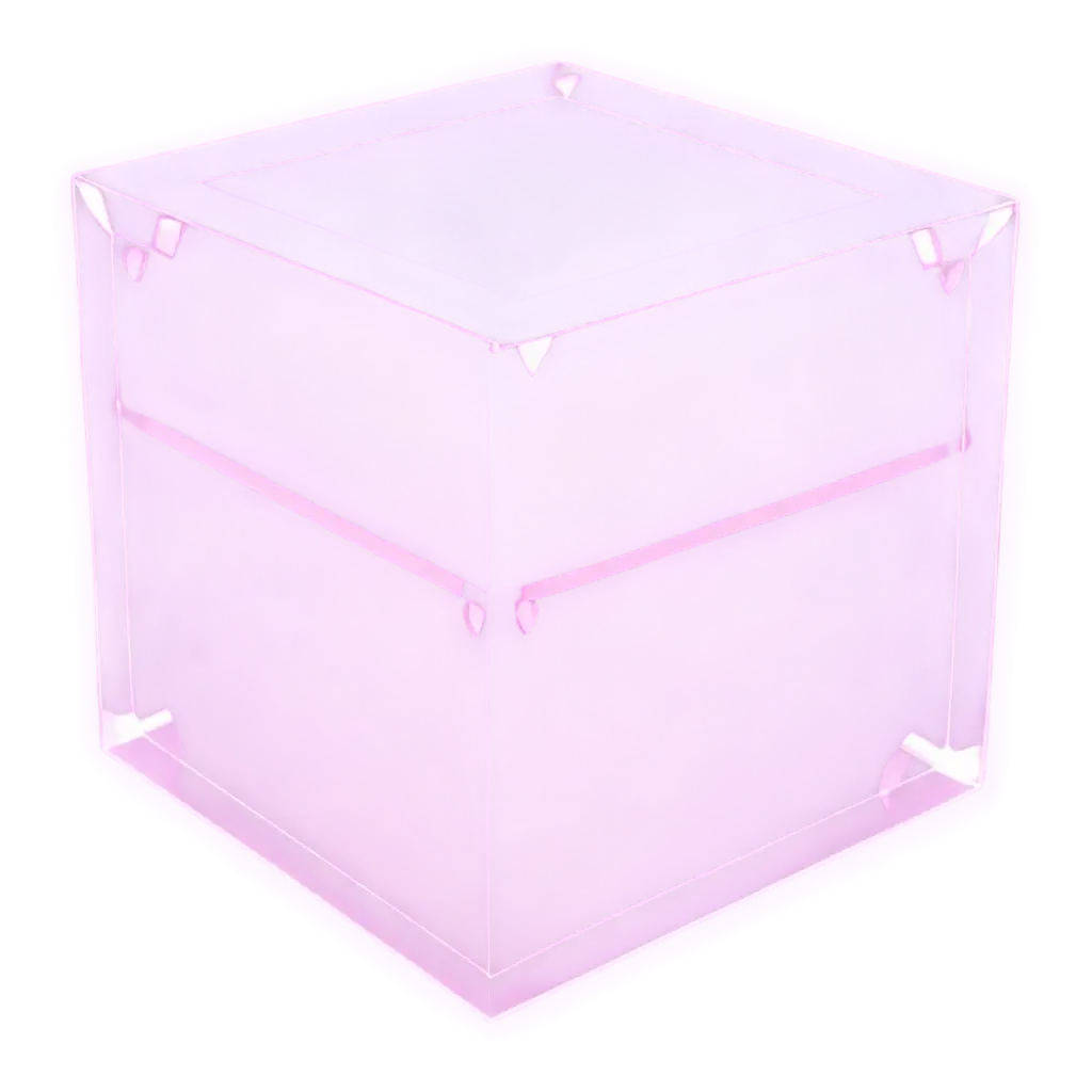 Futuristic-Pink-Isometric-Cube-PNG-Image-Create-Stunning-Futurish-Designs