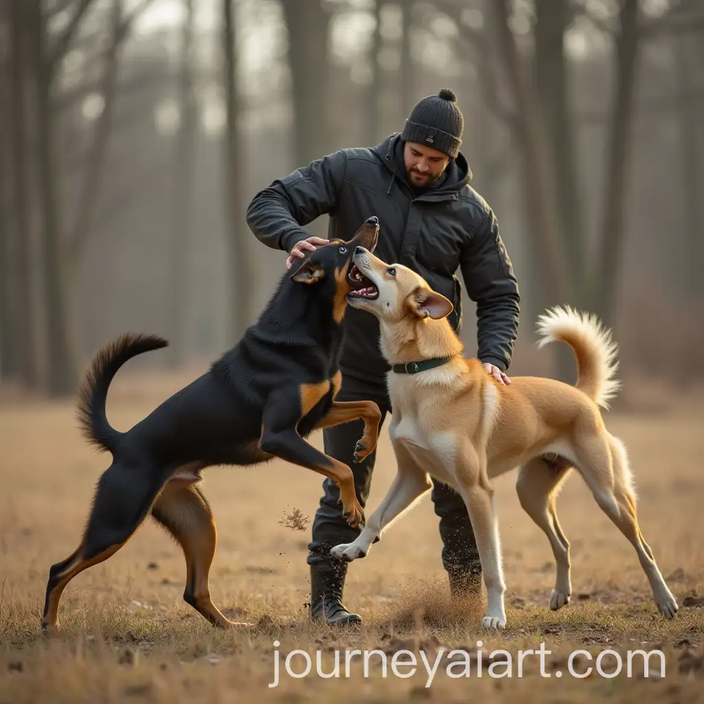 Intense-Dog-Attack-on-Man-in-Urban-Setting