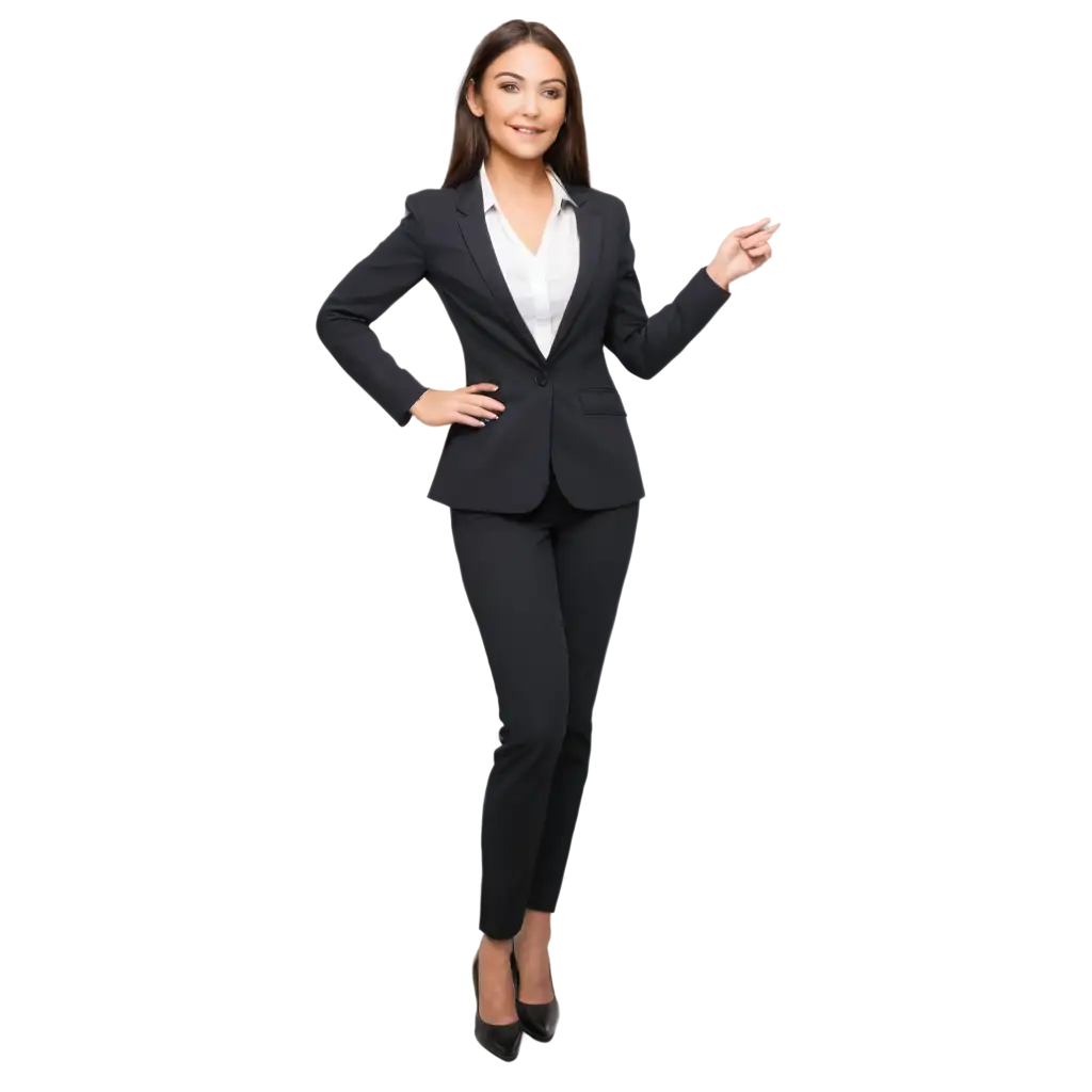 Hyperrealistic-Businesswoman-PNG-Image-Elegant-Suit-and-Correct-Proportions