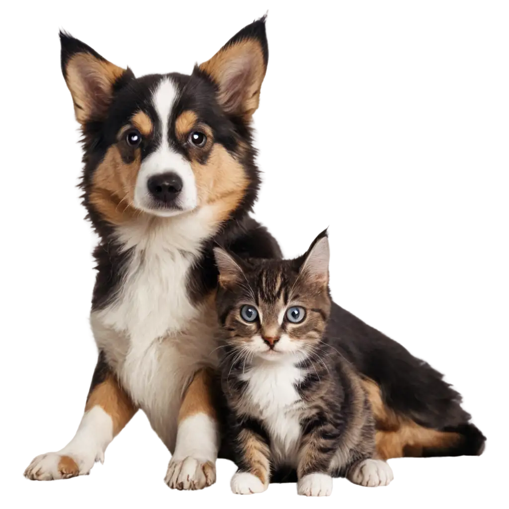 HighQuality-PNG-Image-of-a-Dog-and-Cat