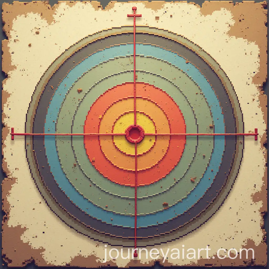 Target-Practice-Paper-in-HighResolution-Pixel-Art-Style