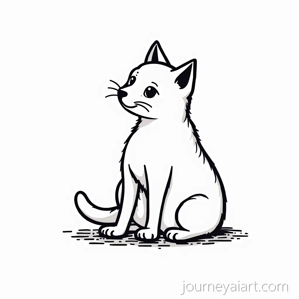 Sleek-Black-Cat-Logo-Design-for-Veterinary-Clinic