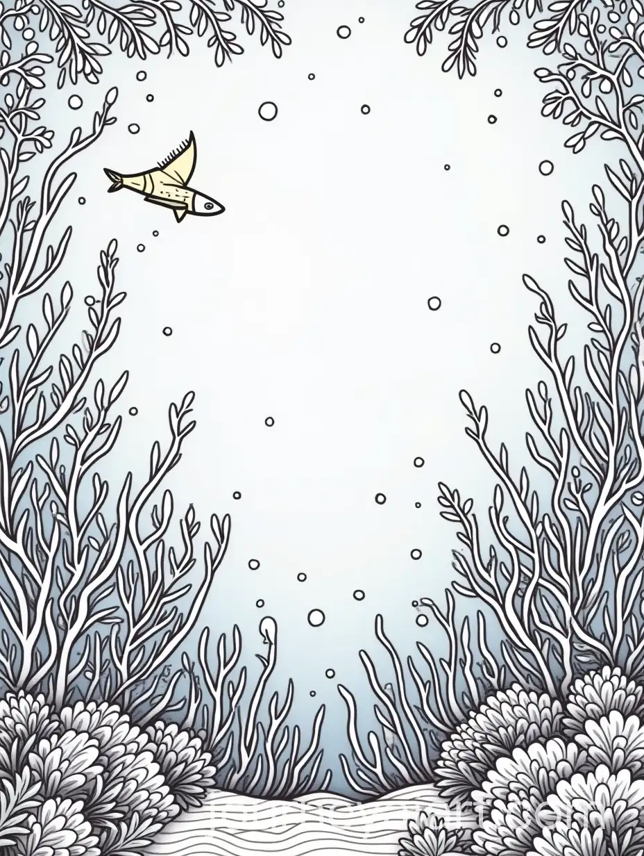 Enchanting-Underwater-Motifs-for-Childrens-Coloring-Book