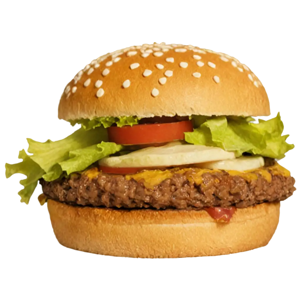 Delicious-Burger-PNG-Elevate-Your-Culinary-Graphics