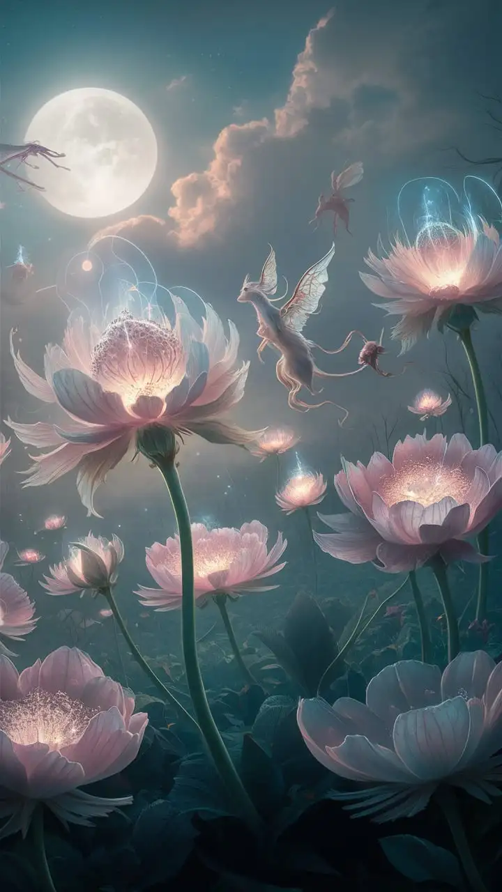 Dreamy Moonlit Magic with Nectar Blooms