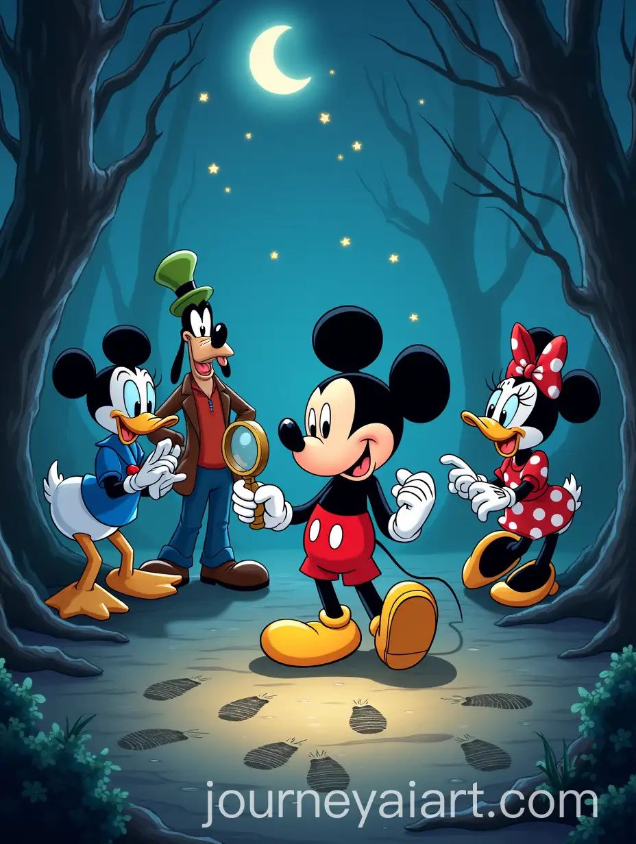 Mickey-Mouse-and-Friends-Solving-a-Mystery-on-a-Foggy-Night