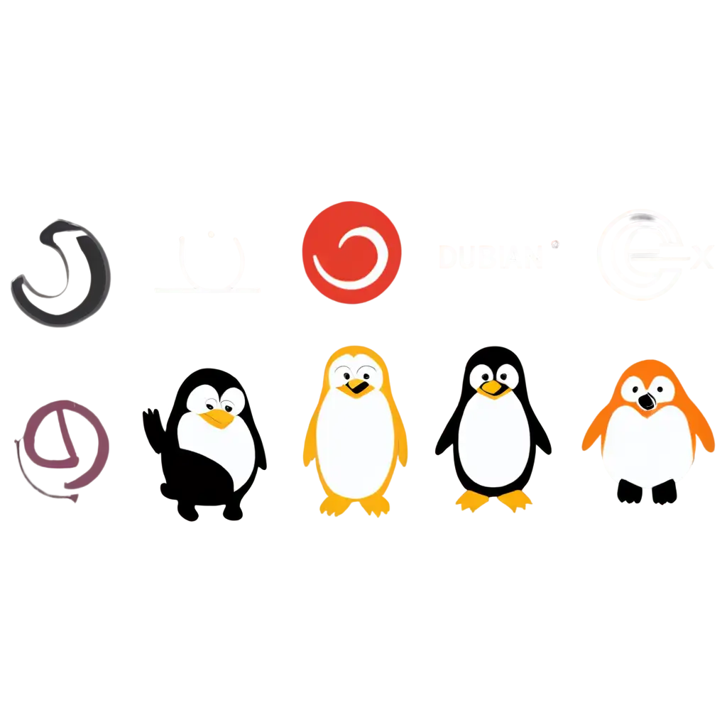 Linux-and-its-Variants-with-Logos-in-PNG-Format-Debian-Ubuntu-and-More