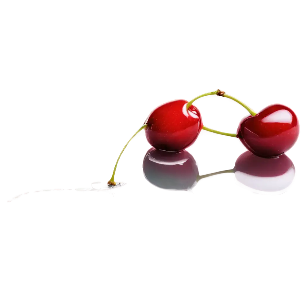 Beautiful-Juicy-Cherry-Split-in-Half-PNG-Image-for-HighQuality-Graphics-and-Visual-Appeal