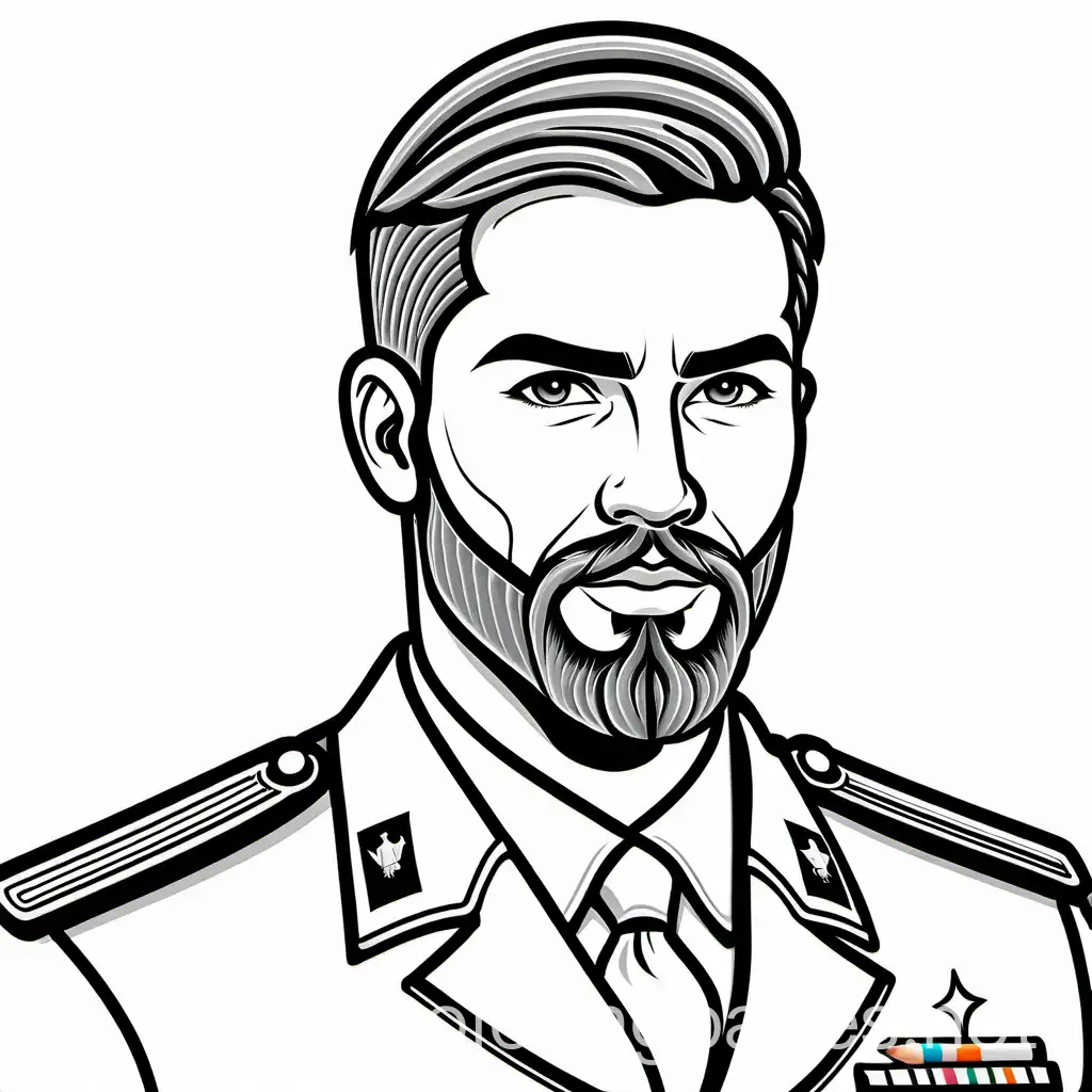 Rugged-Army-Officer-Coloring-Page-Strong-and-Masculine