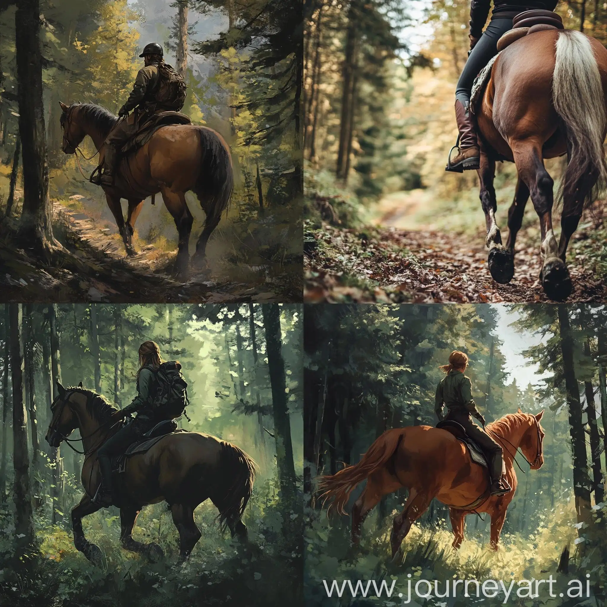 Equestrian-Adventure-Through-Lush-Forests