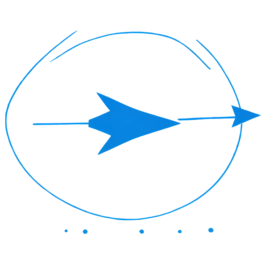 Blue-Arrow-in-a-Circle-PNG-Versatile-Symbol-for-Dynamic-Visuals-and-Web-Design