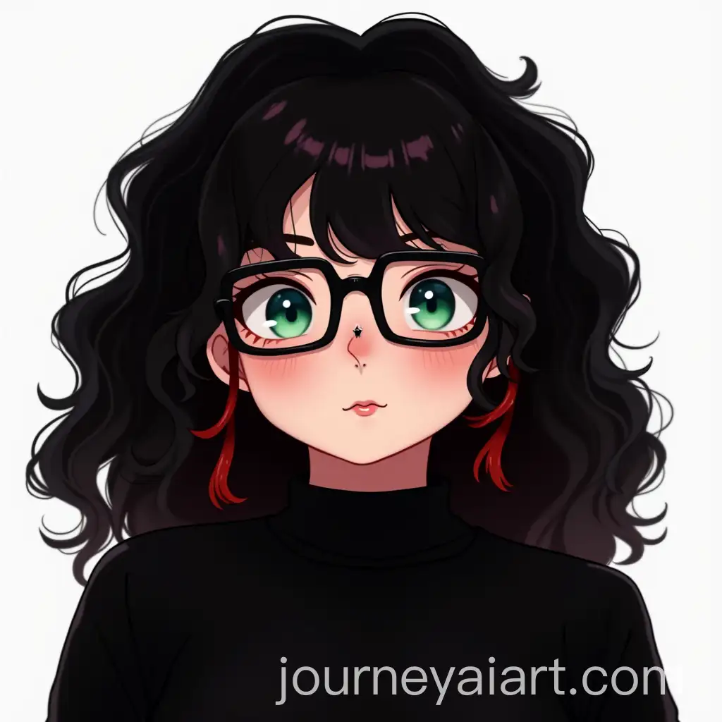Portrait-of-a-TwentyYearOld-Woman-with-CurlyAI-Art-Prompt-Expansion-Hair-and-Bold-Accessories
