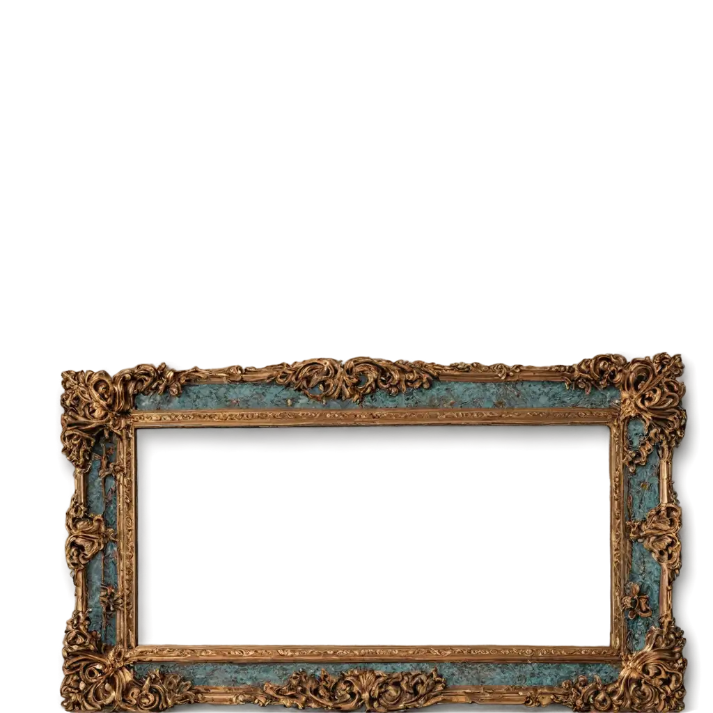 European-Frame-PNG-Image-Crafted-Artistry-for-Timeless-Elegance