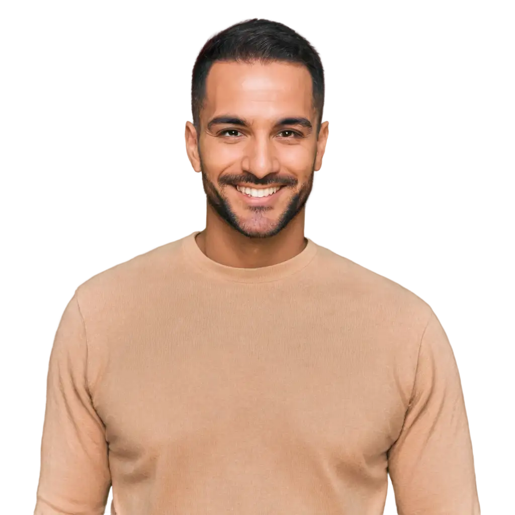 Smiling-Man-PNG-HighQuality-Image-for-Versatile-Applications