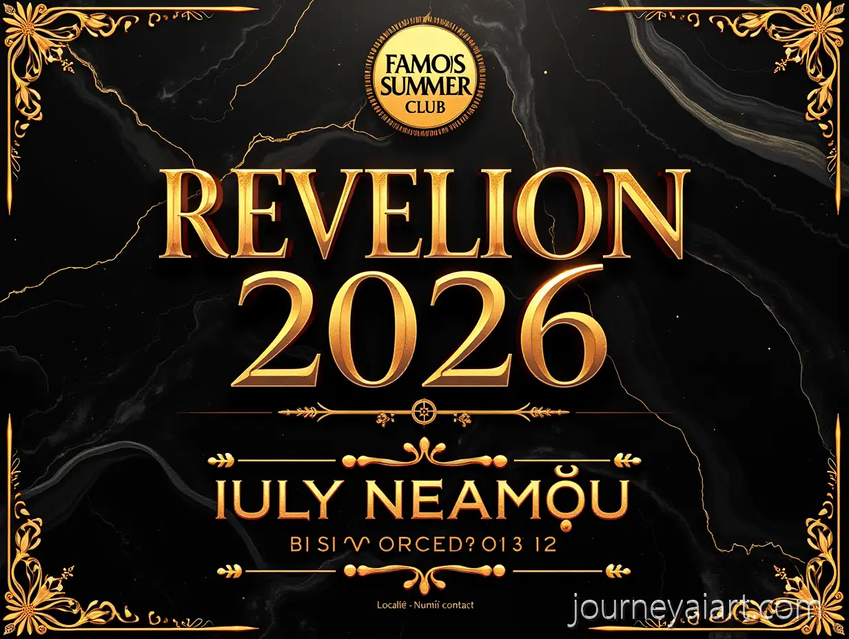 Luxurious-New-Years-Eve-Poster-for-Revelion-2026-at-Famous-Summer-Club