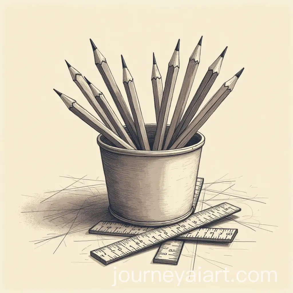 Architects-Tools-and-Pencils-in-a-Graphic-Style