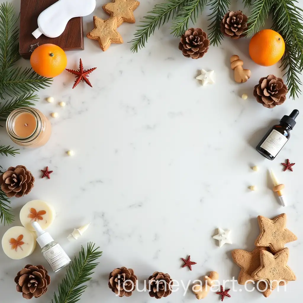 Christmas-Spa-Relaxation-Scene-with-Candles-and-Holiday-Treats