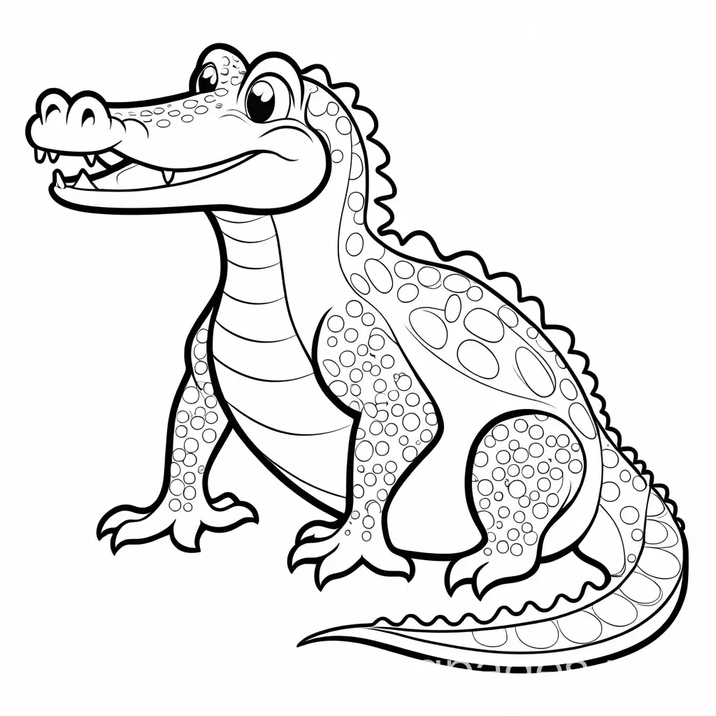 Adorable-Alligator-Coloring-Page-for-Kids