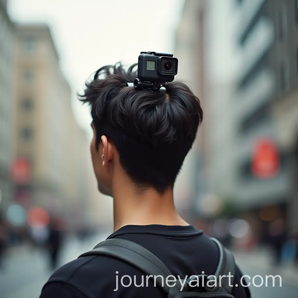 Person-Wearing-GoPro-Camera-in-Everyday-Setting