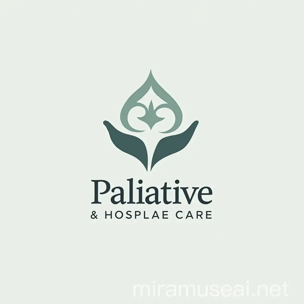 Minimalist Logo Design for Palliative and Hospice Care