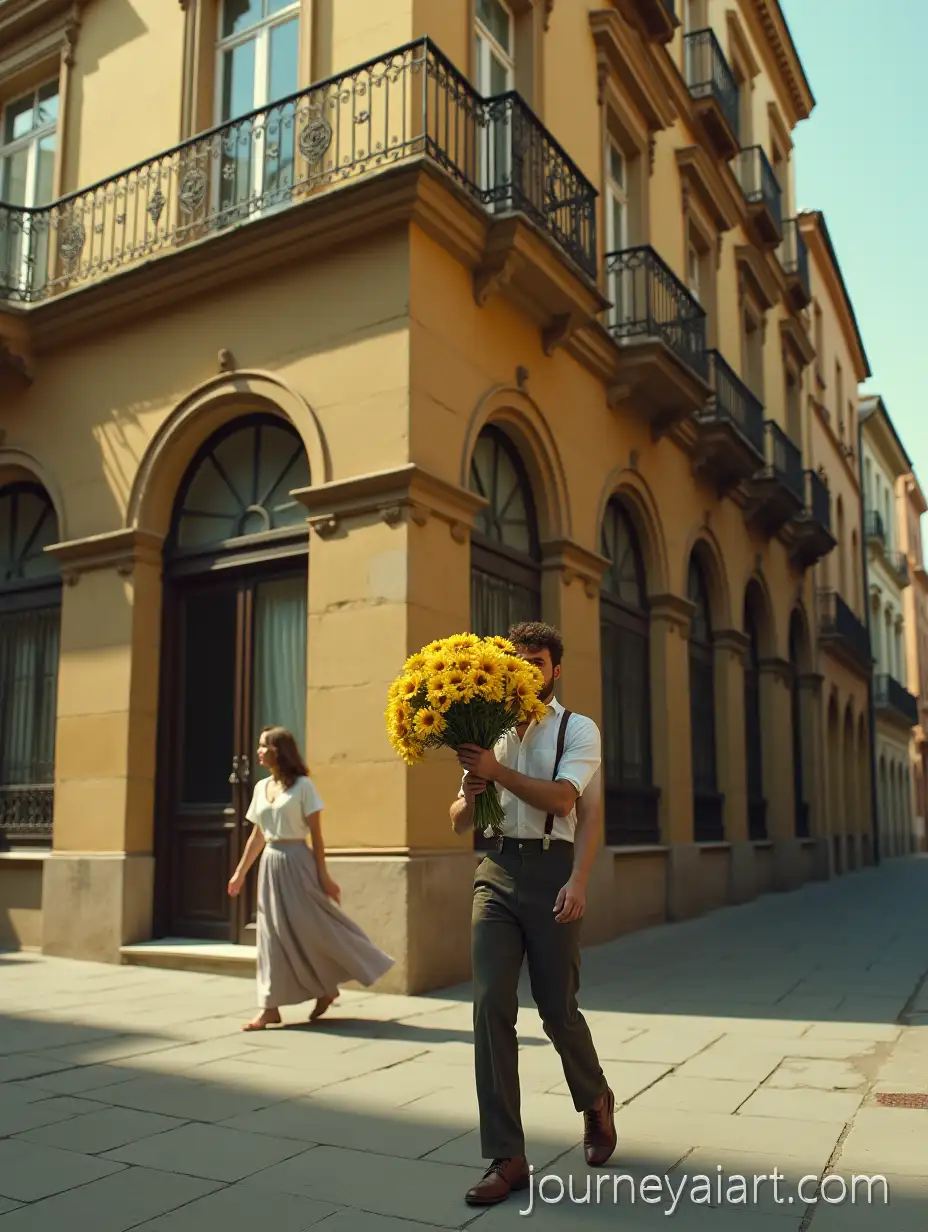 Cinematic-Street-Scene-with-Vintage-Architecture-and-Two-Passersby