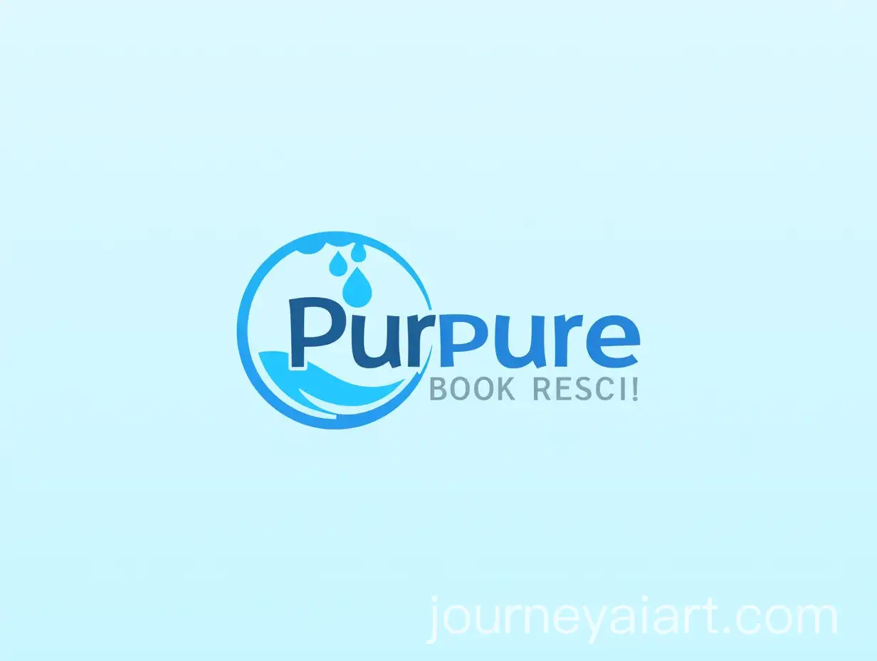 Pure-Water-Logo-Design-with-Crystal-Clear-Blue-Color