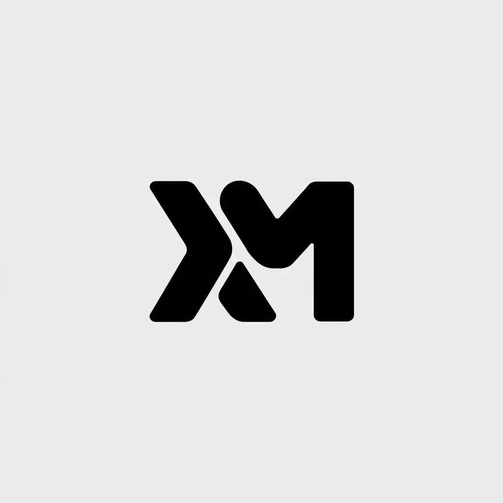 LOGO-Design-for-XM-Minimalistic-Vector-Logo-with-Clear-Background