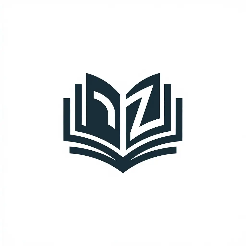 LOGO-Design-For-DZ-Modern-Book-Symbol-for-Technology-Industry