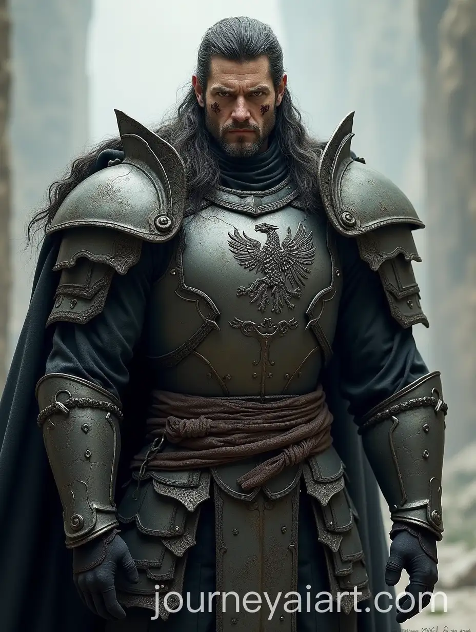 BattleWorn-Warrior-with-Griffin-Armor-and-Cold-Gaze