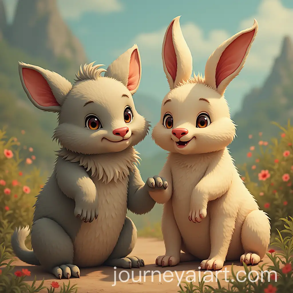 Cool-and-Unique-Animals-in-a-Vibrant-Setting