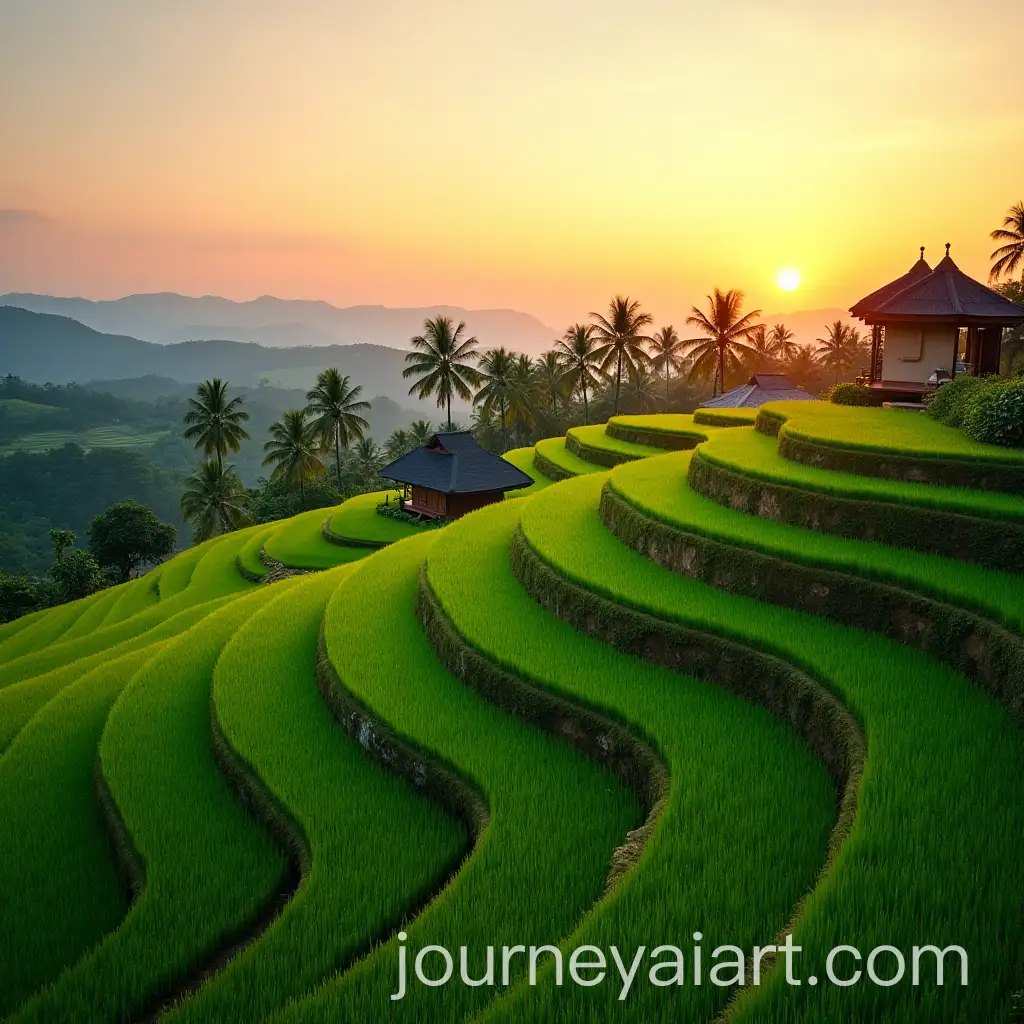 Serene-Sunset-Over-Balis-Lush-Rice-Terraces
