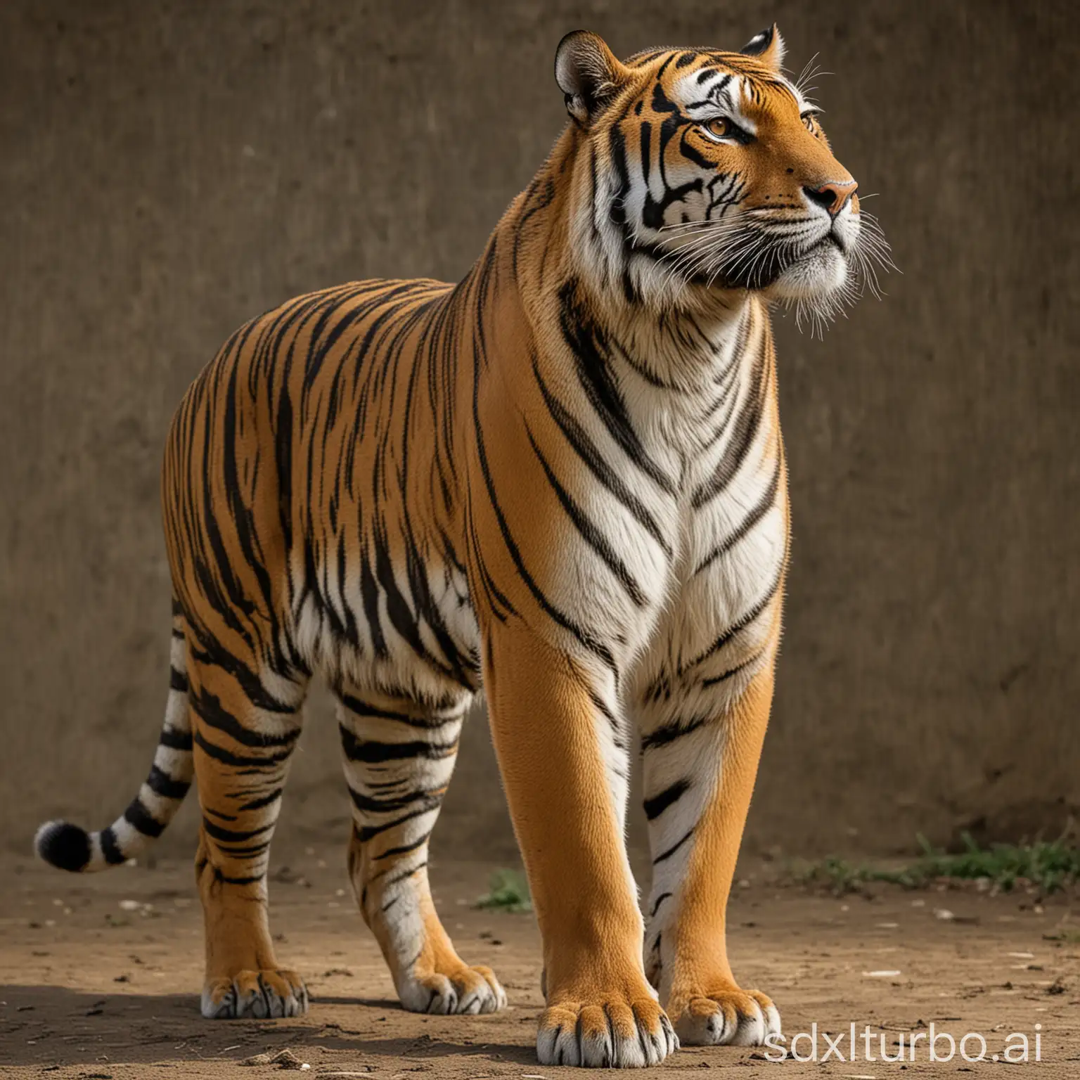 Majestic-Tiger-Standing-in-the-Wild