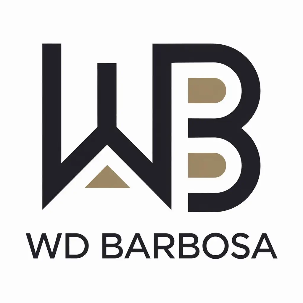 LOGO-Design-for-WD-BARBOSA-Modern-Vector-with-Clear-Background-and-Stylized-Letters