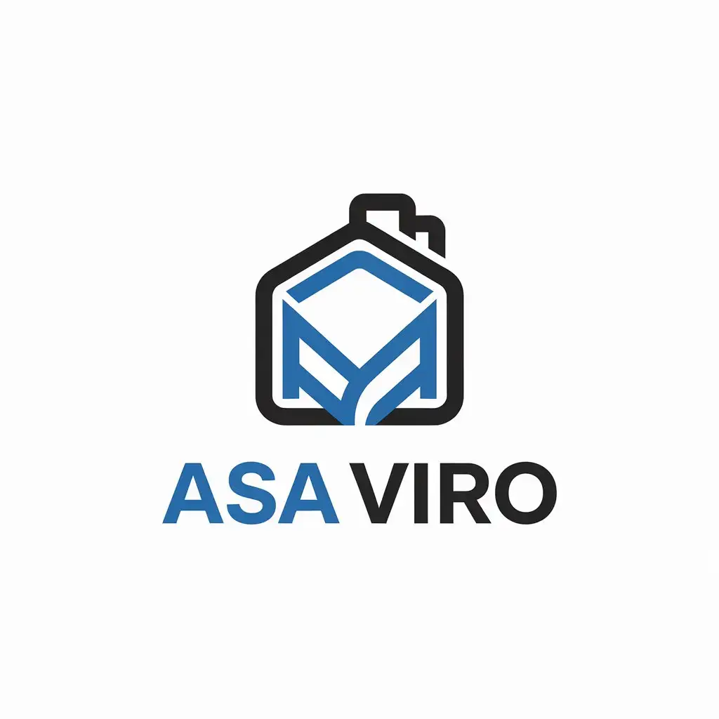 LOGO-Design-for-ASA-VIRO-Minimalist-Home-Appliance-Store-Emblem-with-Blue-and-Black