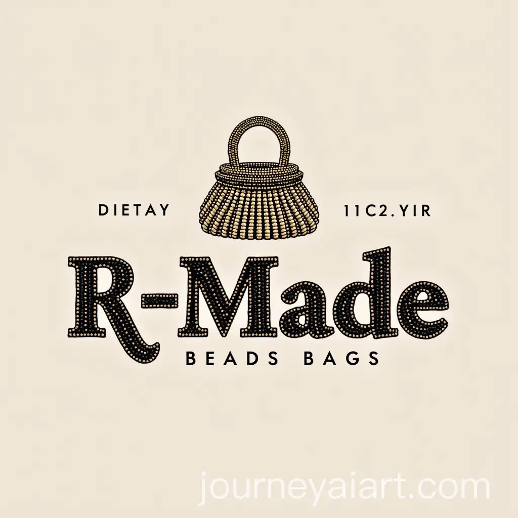 Elegant-Handmade-Beaded-Bags-Logo-DesignLogo-Design-Expansion-for-RMade-Fashion-Brand
