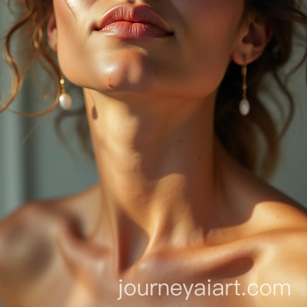 Woman-Sunbathing-and-Getting-Tanned-on-a-Beach