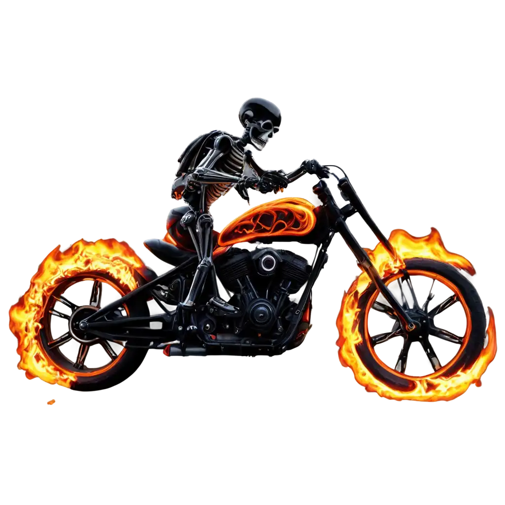 Ghost-Skeleton-Riding-AIEnhanced-Harley-Davidson-Bike-Realistic-PNG-Image