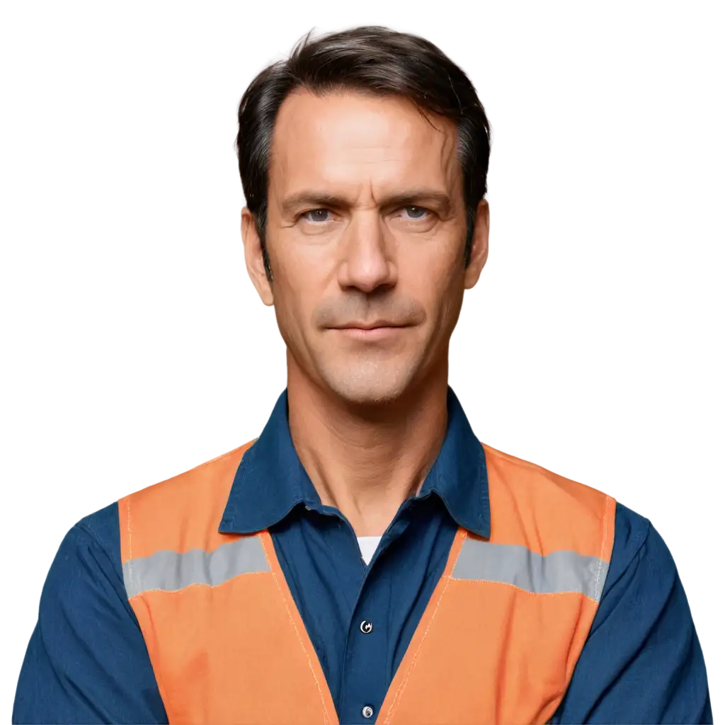 Realistic-PNG-Portrait-of-a-45YearOld-Factory-Worker-Detailed-MidLength-Image